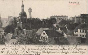 L.-Leutzsch: Partie an der Kirche