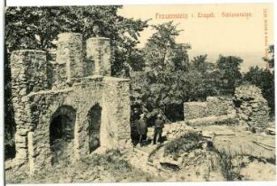 Frauenstein. Schlossruine