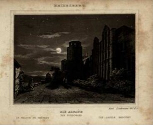 Altan des Heidelberer Schlosses
