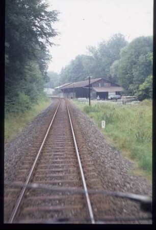 Anschluss Sägewerk