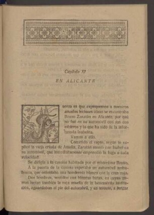 Capítulo XI - En Alicante