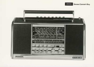 Grundig Kofferradio "Stereo-Concert-Boy" von Gerhard Dietrich und H. Reuning