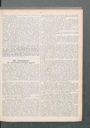 ¬Die¬ Leichenfeier des verstorbenen Prälaten Nigetiet