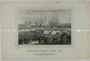 Belagerung Dresdens 1760 - Stadtansicht