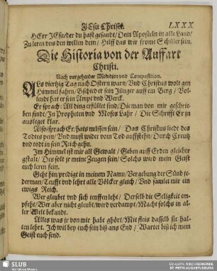 Als vierzig Tag' nach Ostern war'n