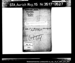 Die dem D.L. Schuchmann in Neuharlingersiel gestattete Krämerei
