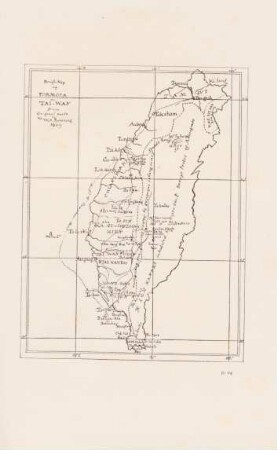 Rough map of Formosa or Tai-Wan