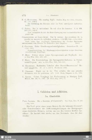7. Cohäsion und Adhäsion