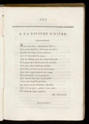 A la rivière d´hière.