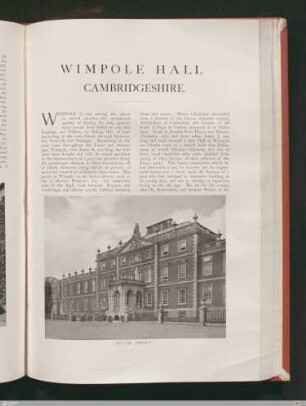 Wimpole Hall, Cambridgeshire