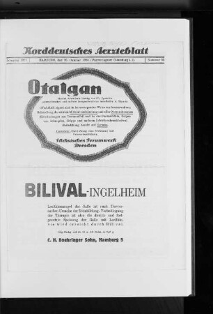 Nr. 35 1924 : Jahrgang 1924 Hamburg, den 26.Oktober 1924 Nummer 35