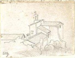Neureuther, Gottfried von; Italien; Gebäude - Perspektive
