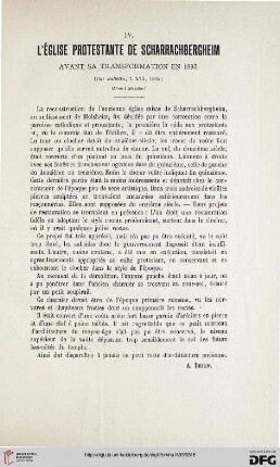 L'église protestante de Scharrachbergheim avant sa transformation en 1893