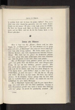 Zween alte Männer.