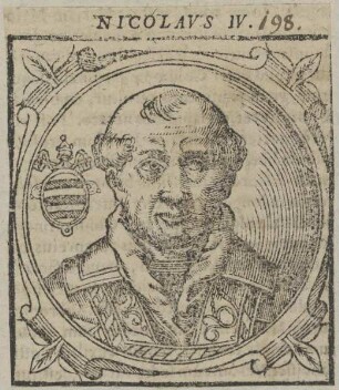 Bildnis von Papst Nicolaus IV.