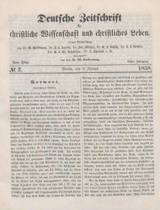 9-12 Vorwort : Fortsetzung und Schluß