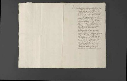 Schriftwechsel bezüglich eines verlorengegangenen Schreibens, welches Herzog Johann Friedrich II. von Sachsen bezüglich des Wormser Kolloquiums an Herzog Christoph von Württemberg und Pfalzgraf Ottheinrich abgesendet hatte.