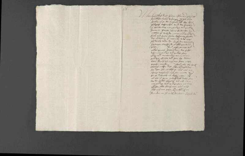 Schriftwechsel bezüglich eines verlorengegangenen Schreibens, welches Herzog Johann Friedrich II. von Sachsen bezüglich des Wormser Kolloquiums an Herzog Christoph von Württemberg und Pfalzgraf Ottheinrich abgesendet hatte.