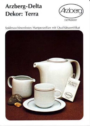 Produktprospekt "Arzberg-Delta / Dekor: Terra"