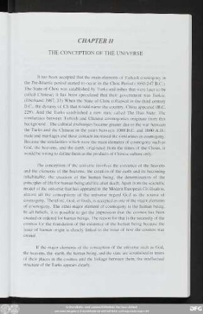 Chapter II The Conception Of The Universe