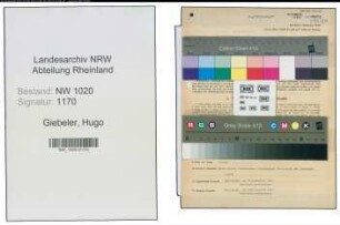 Entnazifizierung Hugo Giebeler , geb. 12.07.1901 (Gastwirt)