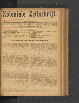 Nochmals die französische Fremdenlegion.
