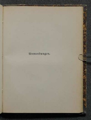 Anmerkungen.