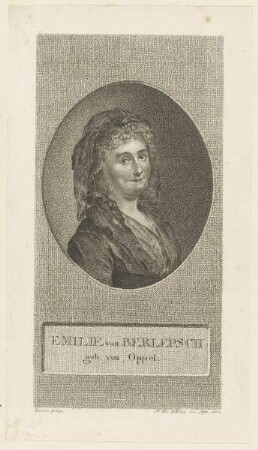 Bildnis der Emilie von Berlepsch, geb. von Oppel