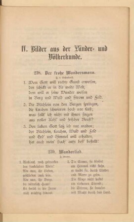 IV. Bilder aus Länder- und Völkerkunde