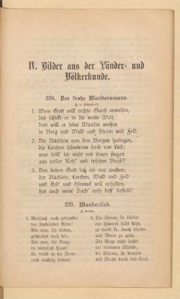 IV. Bilder aus Länder- und Völkerkunde