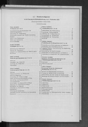 1.3 Bundeswahlgesetz