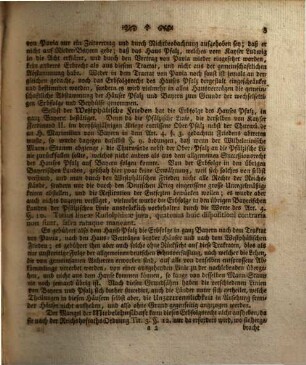 Betrachtungen über das Recht der Bayerischen Erbfolge. 1778.
