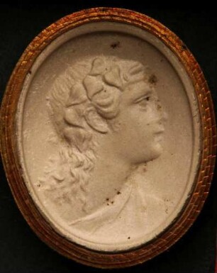 Brustbild des Bacchus (Dionysos) (Daktyliothek, Supplement)