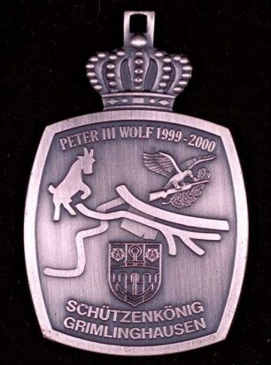 Orden Schützenkönig Neuss-Grimlinghausen 1999/2000 Peter Wolf