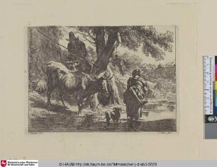 [Das Ufer des Teiches; The ford]