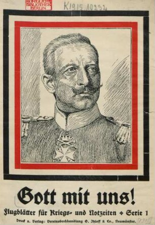 Gott mit uns! : Flugblätter für Kriegs- und Notzeiten