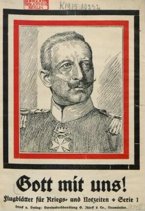 Gott mit uns! : Flugblätter für Kriegs- und Notzeiten
