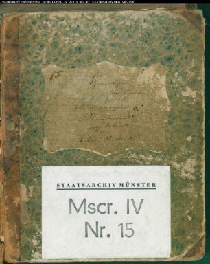 Genealogien der vorzüglichsten Familien des westfälischen Adels, vornehmlich des Münsterlandes