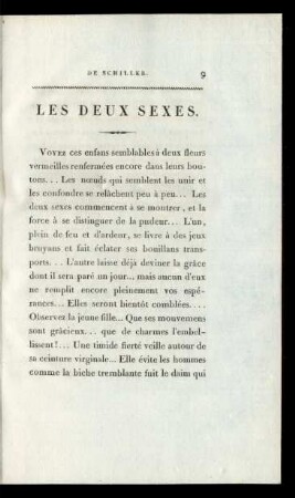 Les Deux Sexes.