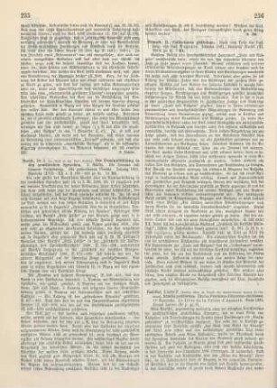 235-236 [Rezension] Barth, Jakob, Die Nominalbildung in den semitischen Sprachen