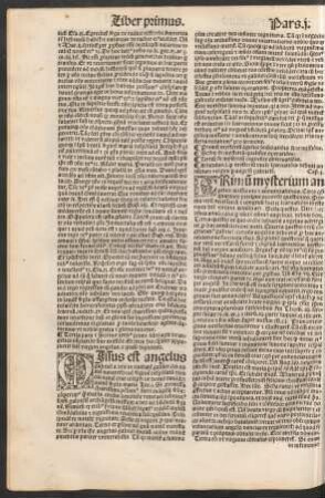Tertia pars et Sermo tertius primi libri ...