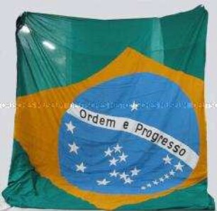 Staatsflagge der Föderativen Republik Brasilien
