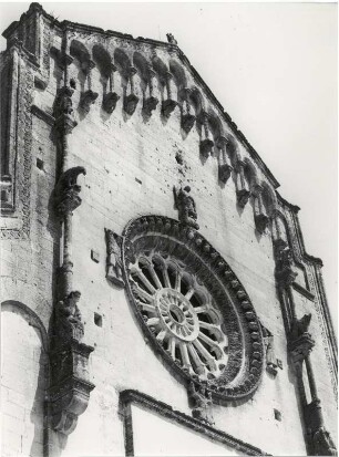 Rosette an der Kathedrale