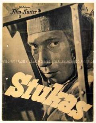 Filmzeitschrift zu dem Ufa-Spielfilm "Stukas"