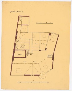Luisenstädtische Bank, Berlin-Mitte: Grundriss DG 1:50