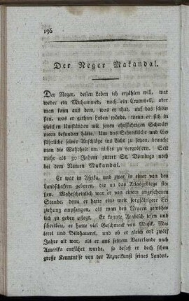 Der Neger Makandal