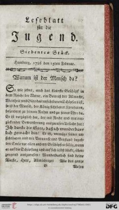 Siebentes Stück
