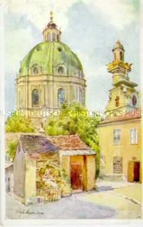 Die Karlskirche in Wien