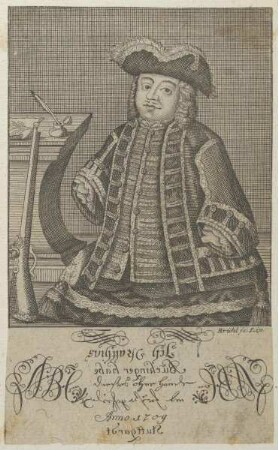 Bildnis des Matthias Buchinger