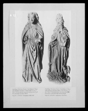 Figur eines heiligen Antonius Abbas